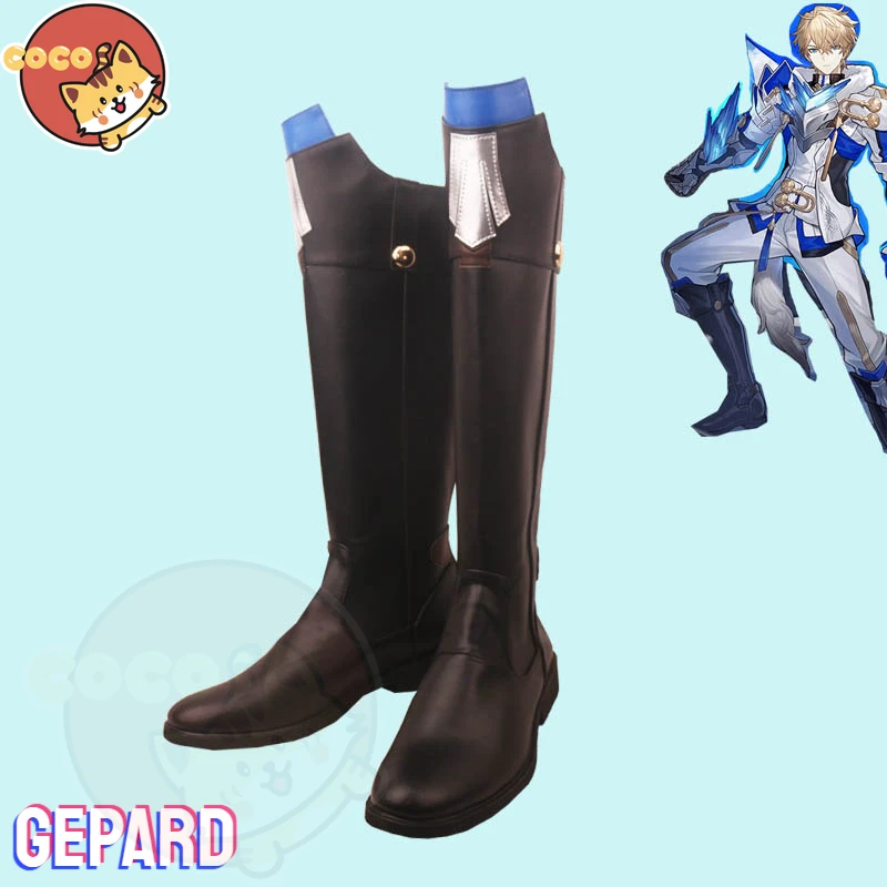 

Star Rail Gepard Cosplay Shoes Honkai: Star Rail Gepard Landau Cosplay Shoes Unisex Role Play Any Size Shoes CoCos