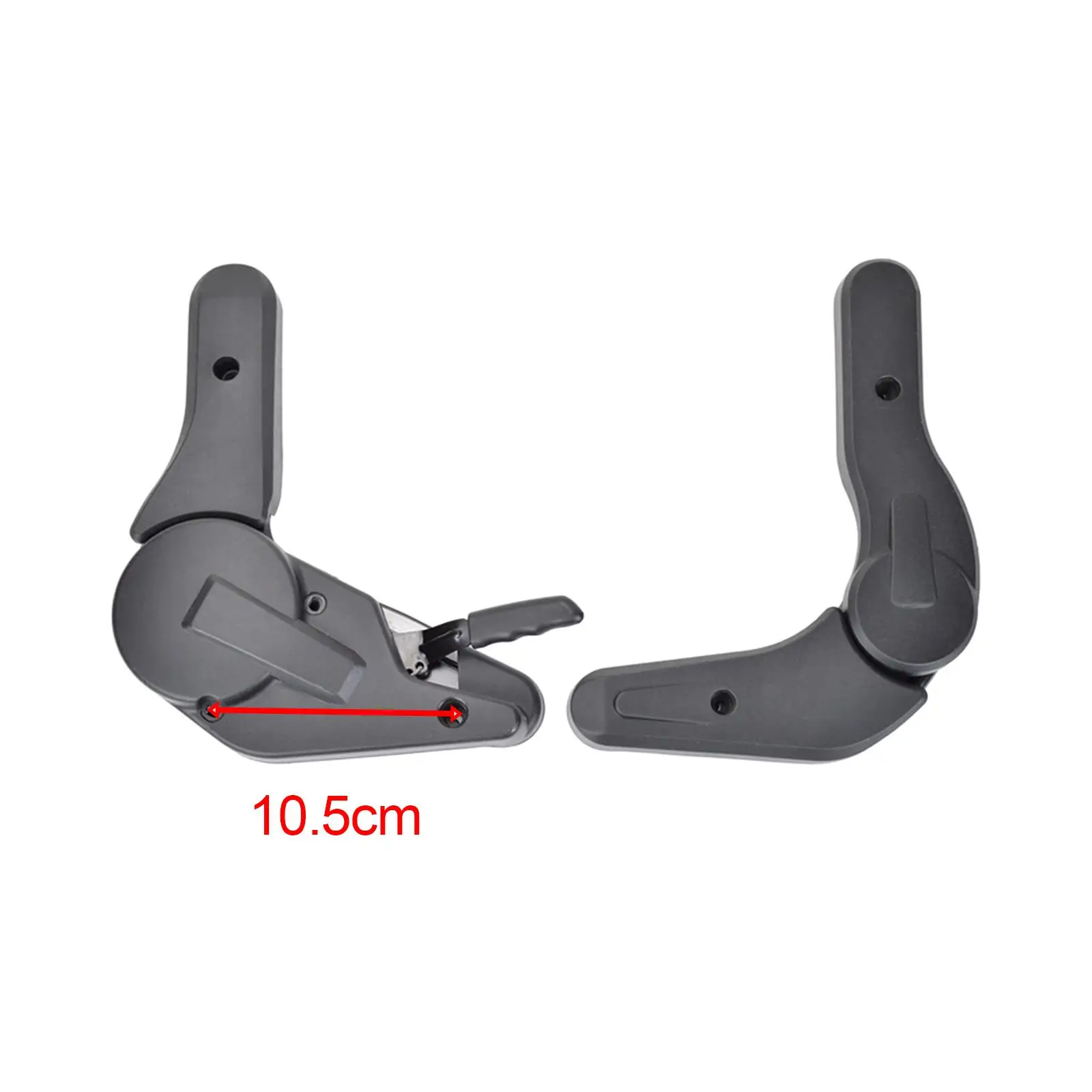 Gamer Chair 180 Degree Angle Adjuster Replacements Easily Install Metal Material Accessory for Gaming Enthusiast Sturdy