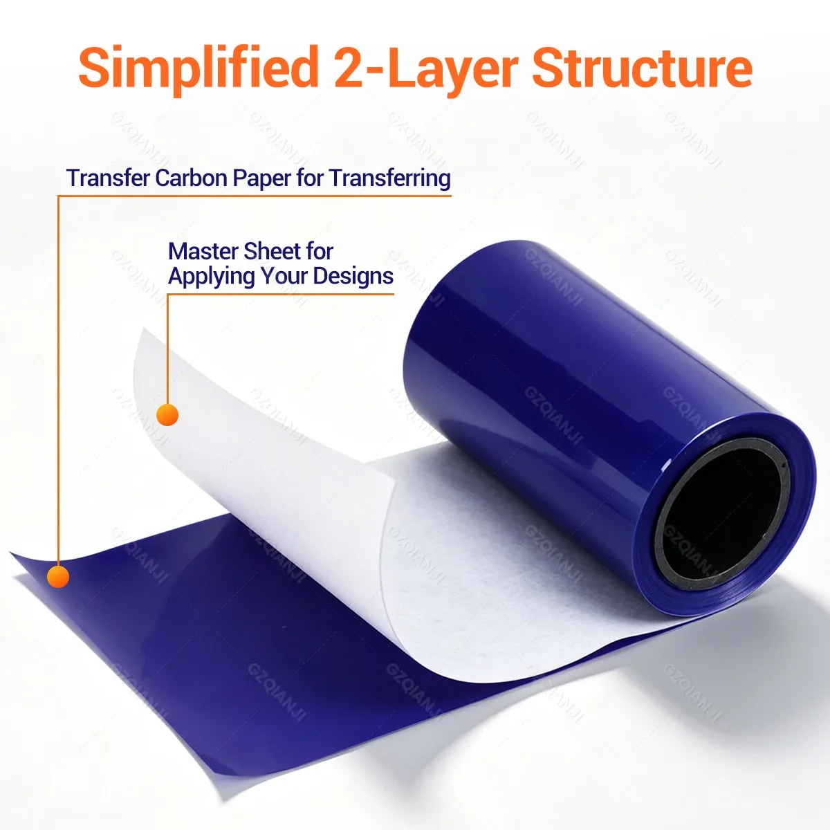 2 Inch 52mm Tattoo Transfer Paper 1/4/8Rolls Simple and Easy-to-Use for Portable Mini Tattoo Printer C50 DIY Tiny Tattoo Rolls