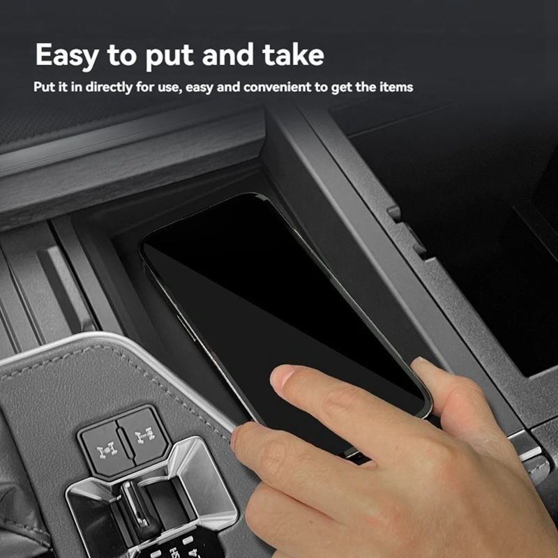 

Car Center Console Wireless Charger Silicone Protection Pad For Lexus GX550 2024 Accessories