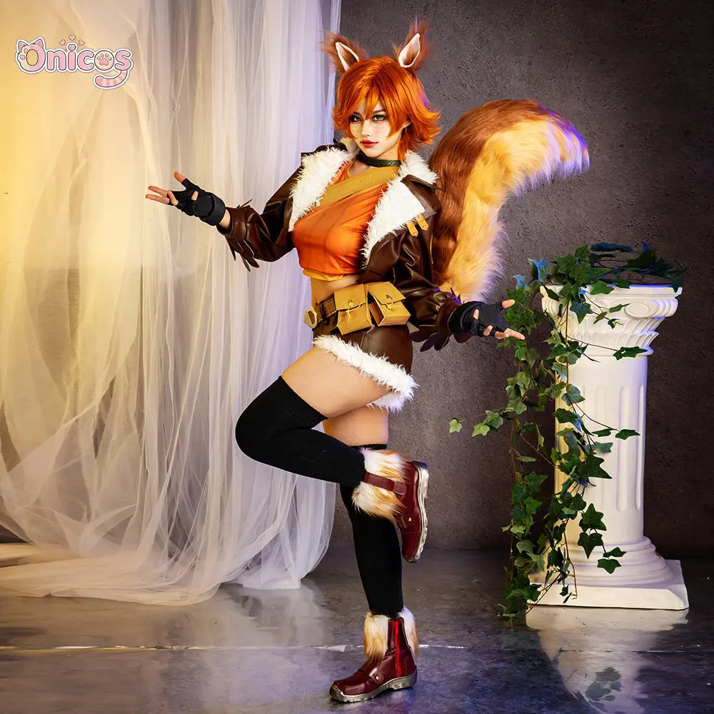 Doreen Green‌ Cosplay Costume High Quality Outfit Full Set Game Suit Without Ears and Tail Halloween Carnival Party Comic Con