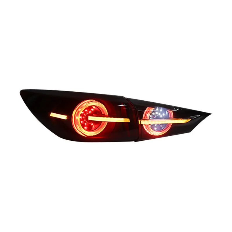 

14-19 Horse 3 Onxella Modified Tail Light Assembly Full LED Seat Concept Tail Light Streamer