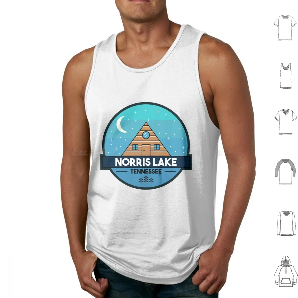 Lake Norris Canotte Canottiera Senza Maniche Tennessee Lake Norris Norris Lake Tn City Memphis Nashville Cute Pretty Cool Boating