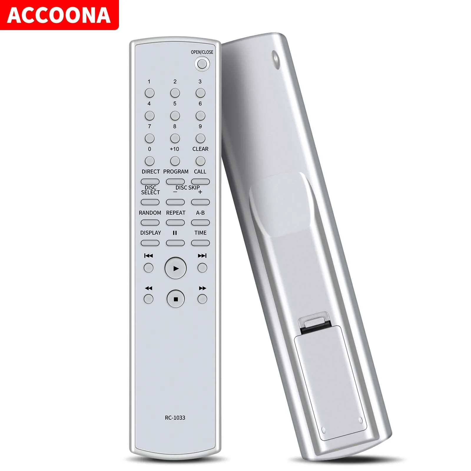 New RC-1033 Remote Control For Denon DCM-27 DCM-290 DCM-390 DCM-500AE CD Player