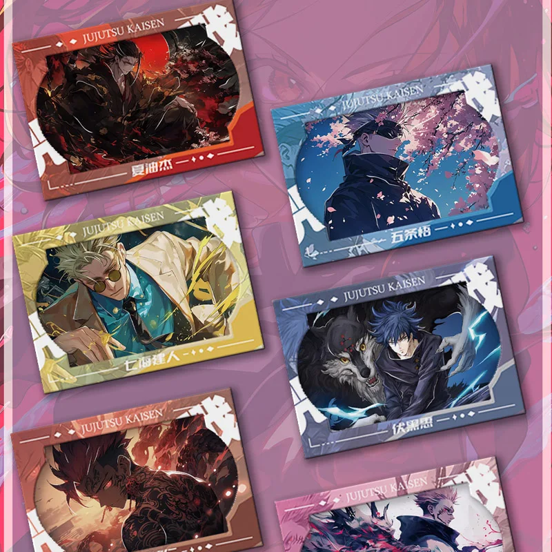 Jujutsu Kaisen Cards Booster Box First Bullet Anime Rare Bello Personaggio Carta Regalo di compleanno per bambini