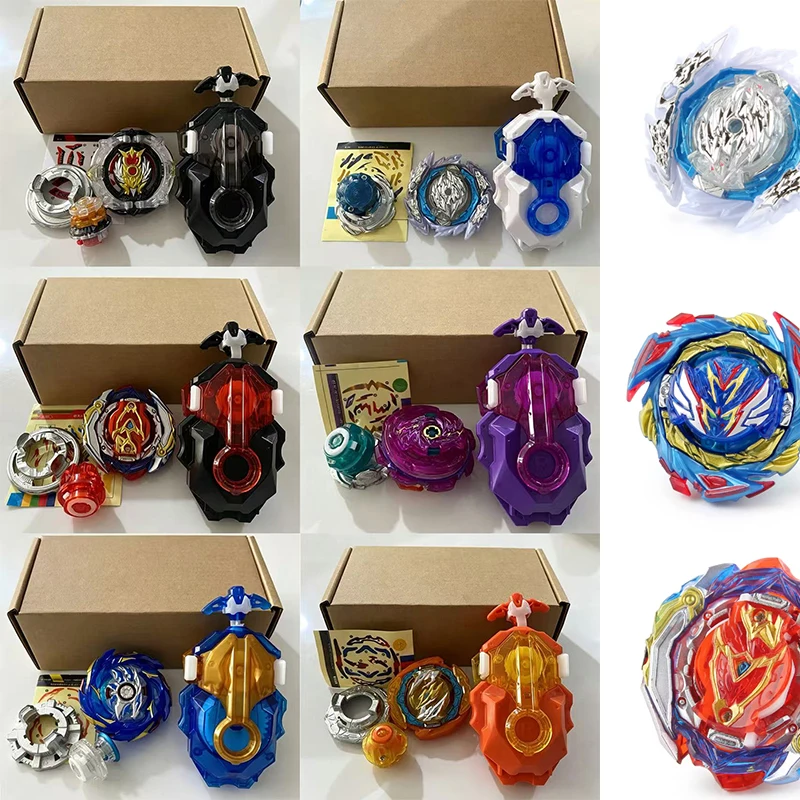 Spinning Top B-189 Starter-Set - Meteor Dragoon 3-70J Gyro-Spielzeug mit Schnurwerfer-Set B-150 B-160 B-170 B-191 B-200