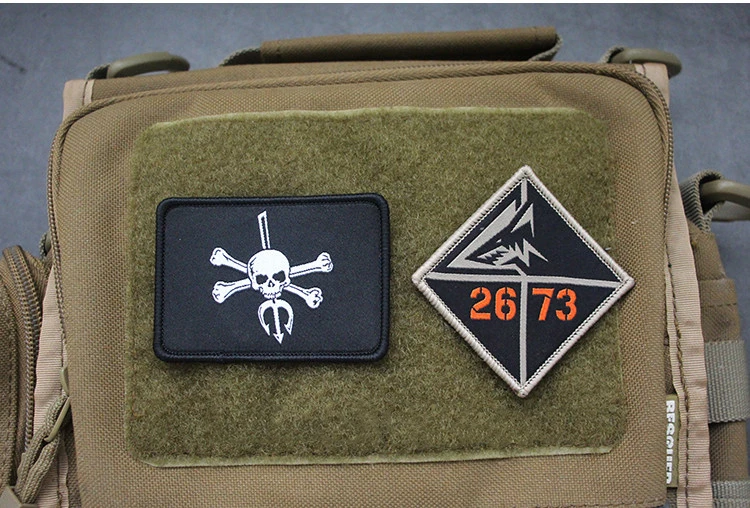 Escape from Tarkov Gestickter Aufnäher Knight MMAC Black Division Bogatyrs Taktisches Armband für Kleidung, Rucksack, DIY-Dekoration – Detail 2