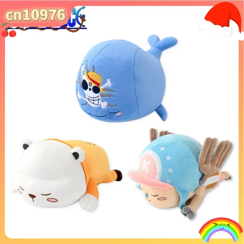 

One Piece Lying‑Down Plush Dolls (Chopper / Bepo / Laboon) Anime Peripheral Soft Plush Pillow Kawaii Toy Hot Selling