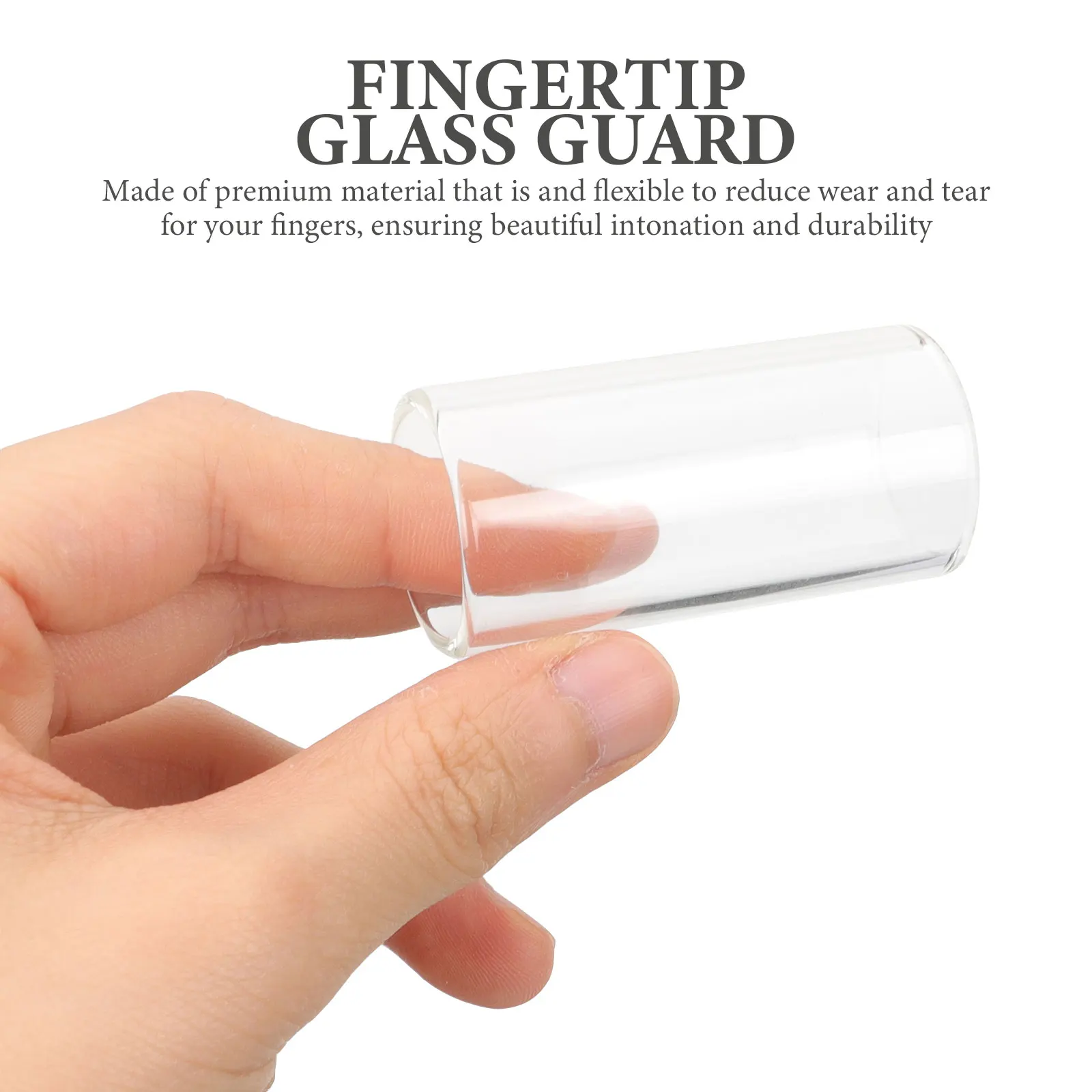 

3 Pcs Accessories Guitar Finger Cots Fingertip Protector Slideshow Guard Sleeves