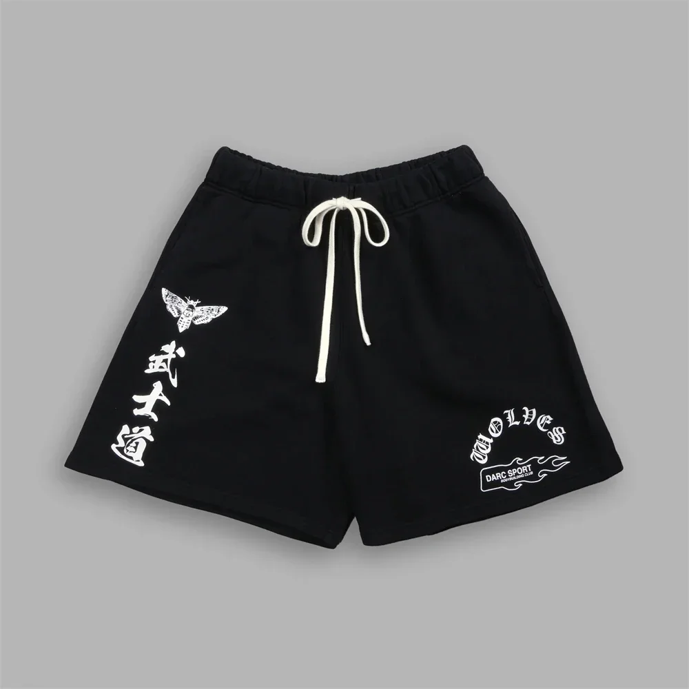 

WOLVES Club Summer Cotton Men Shorts Elastic Shorts DARC Joggers Loose Fitness Breathable Sports Outfit Casual Sweat Short Pants