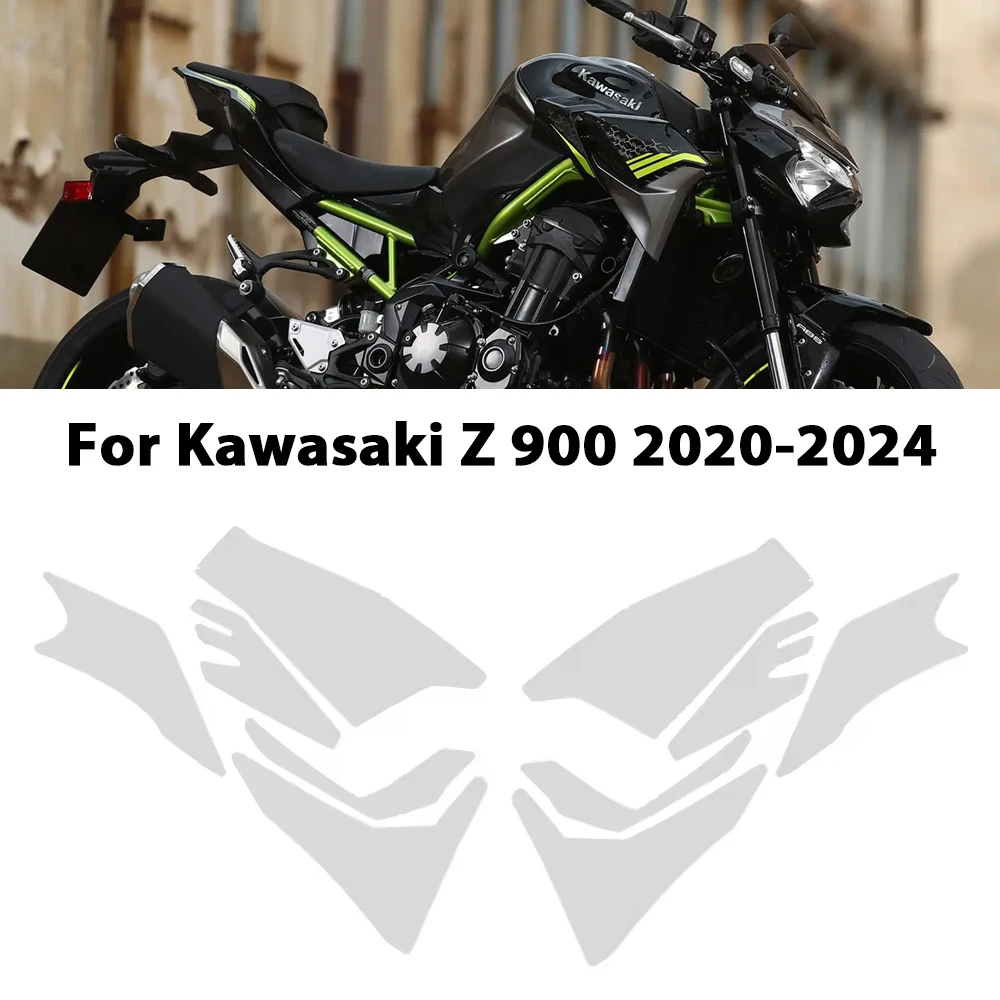 

PPF Motorcycle Anti-scratch TPU z900 Windshield Protective Accessories For Kawasaki Z900 Z 900 Paint Protection Film 2020-2024