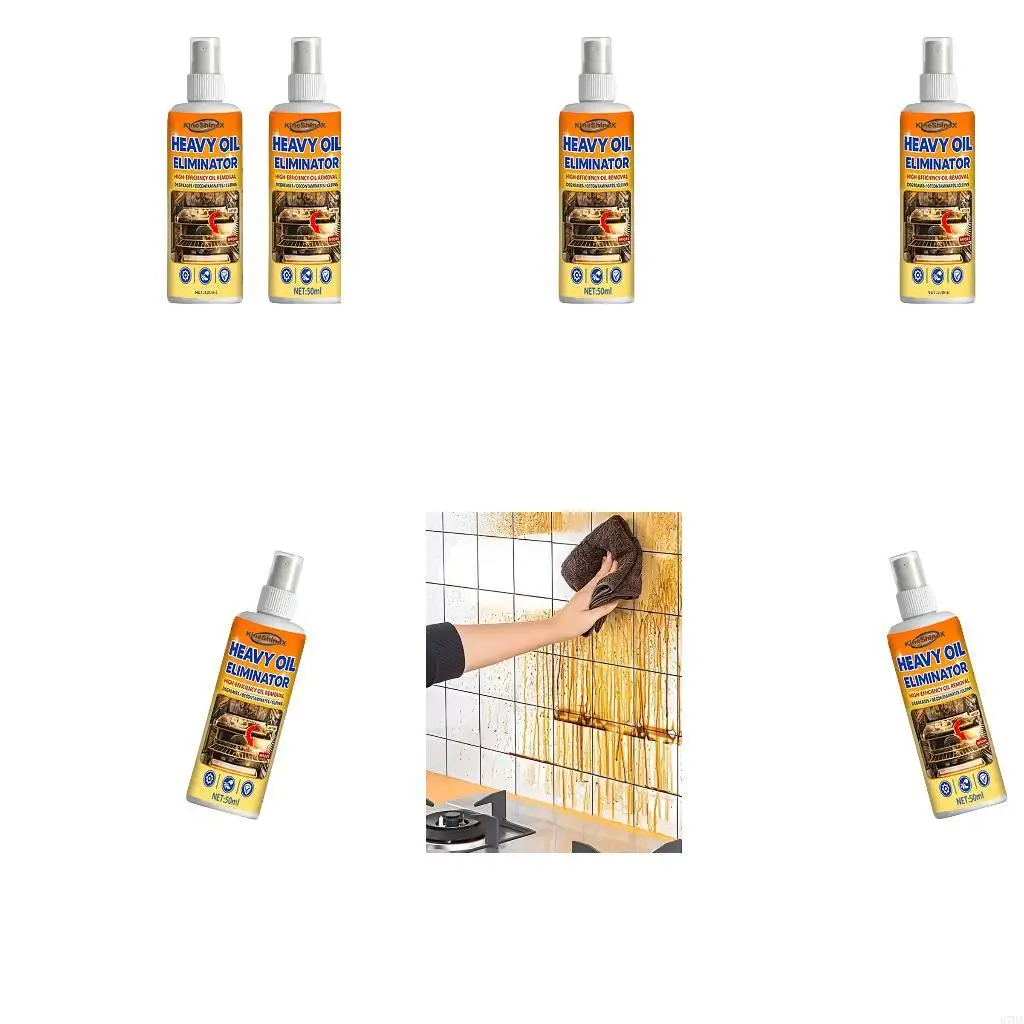 Cooking Mess Cleaner for Ovens with Pump Bottle Wipe-Down Care 87HA