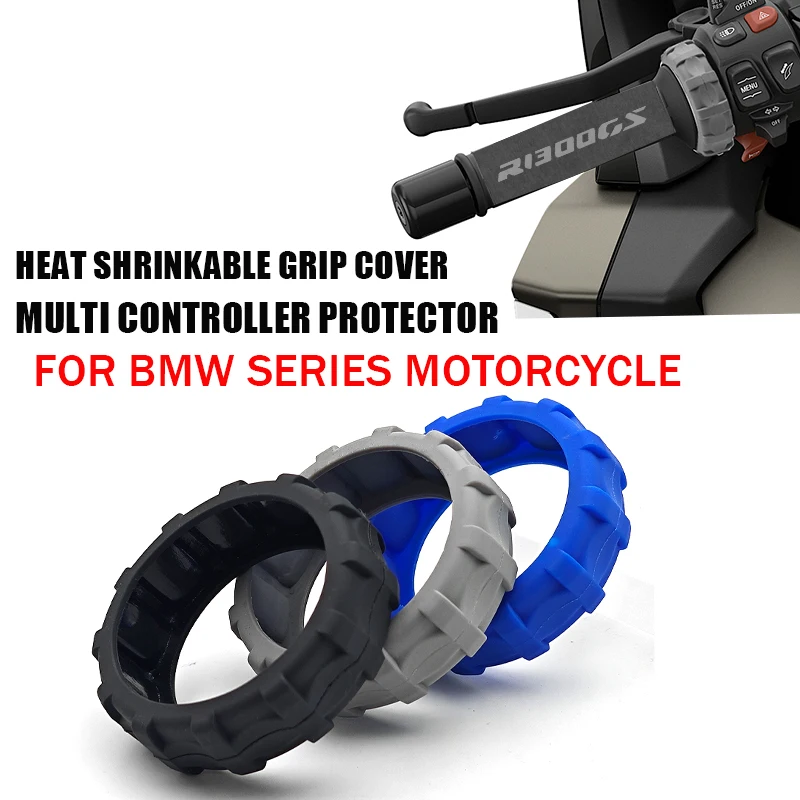 Penutup Karet Pelindung Multi Kontrol untuk BMW C400X C400GT F900R F900XR S1000XR R1300GS R1250GS Kit Pegangan Dapat Menyusut Panas