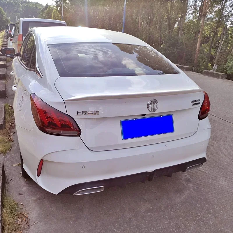 MG 5 Spoiler for Morris Garages 5 GT 2021 2022 2023 Rear Wing Black Lightweight Tail Fin Accessories Easy installation