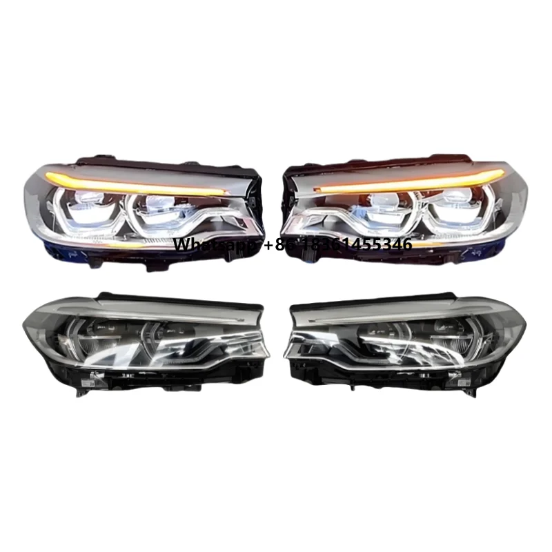 

5 Series G30G38 Series Headlights 12V Xenon White LED Lighting System 6000k Color Temperature