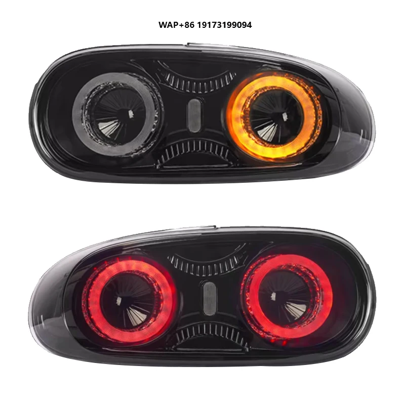 

Plug-and-Play LED Taillights for Mazda-MX5 NC Series MK3 2007-2015 Clear Lens Rear Lamp Upgrade New Condition