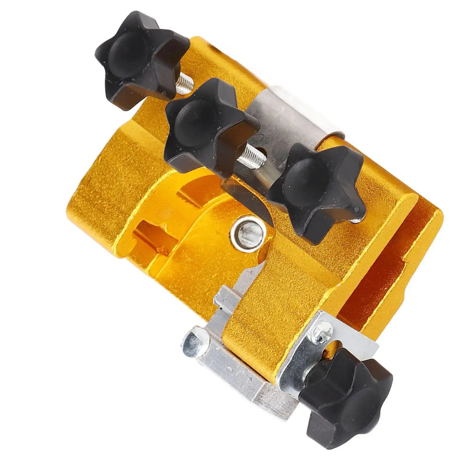 Portable Aluminum Alloy Hand-cranked Chain Sharpener - Ergonomic Chainsaw Sharpening Tool for chainsaws and Electric Saws