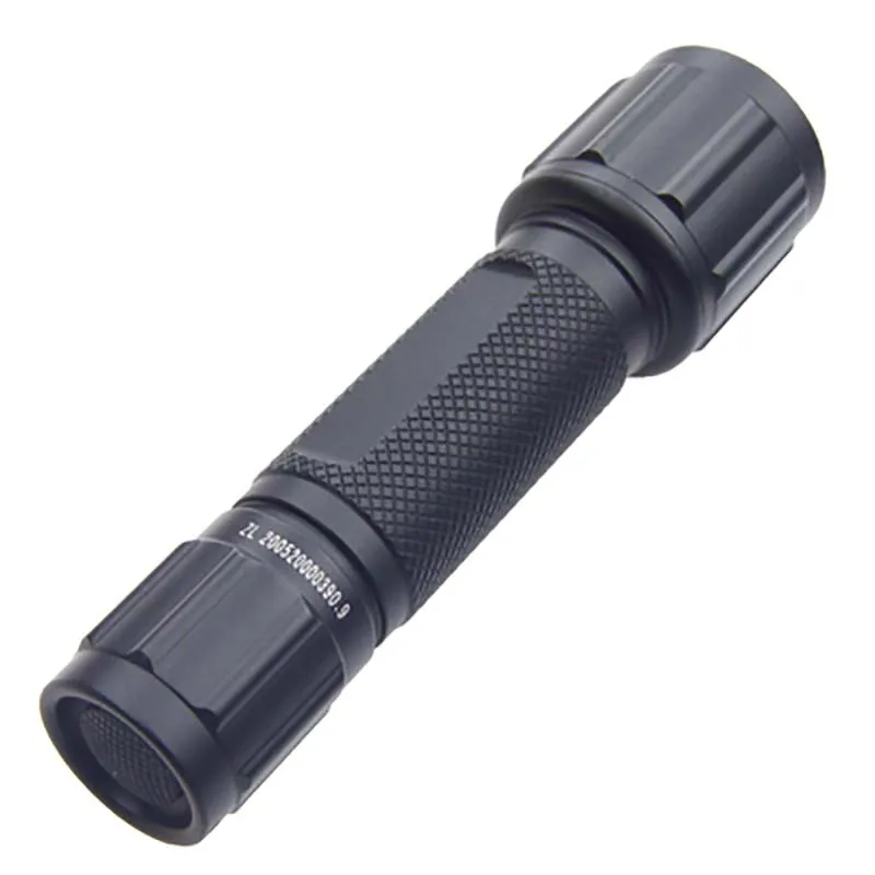 T6A 80Lumen ANSI NEMA Waterproof Shockproof Xenon Bulb Incandescent Hunting IPX8 Flashlight (without battery)
