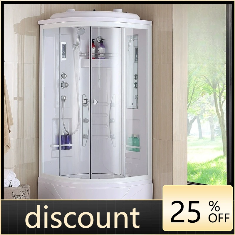 CX arc fan integral shower room bathroom tempered glass toilet integrated household