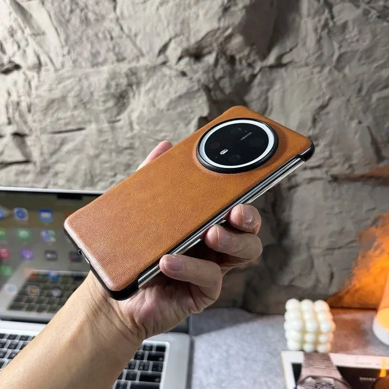 Para Honor Magic 7 Pro 7 Lite Funda de moda Simple sin marco de cuero agradable a la piel Funda a prueba de caídas para Honor Magic7 Pro Funda