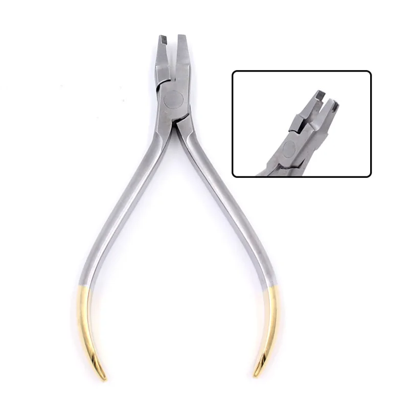 1Pc Tandheelkundige Orthodontische Tang Distale End Cutter Tang Ligatuur Cutter Band Verwijderen Forcep Rvs Tandheelkunde Instrument