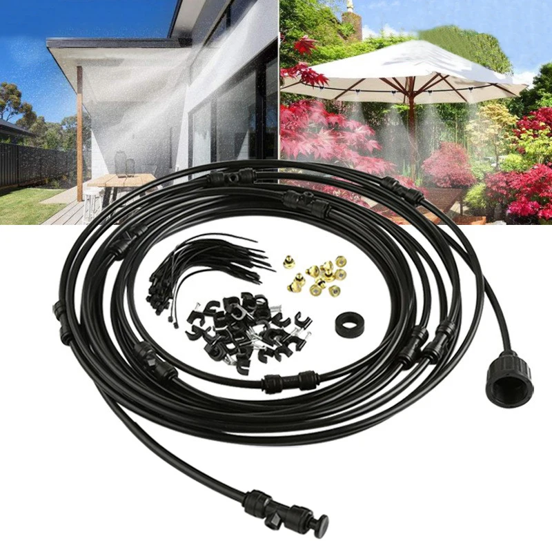 

Multi Size High Quality Low Pressure Atomizer Brass Nozzle Set Outdoor Cooling Sprayer Also Available For Garden Watering Tools