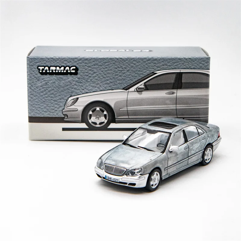 *Chase* Tarmac Works 1:64 S-Class Brilliant Silver Metallic