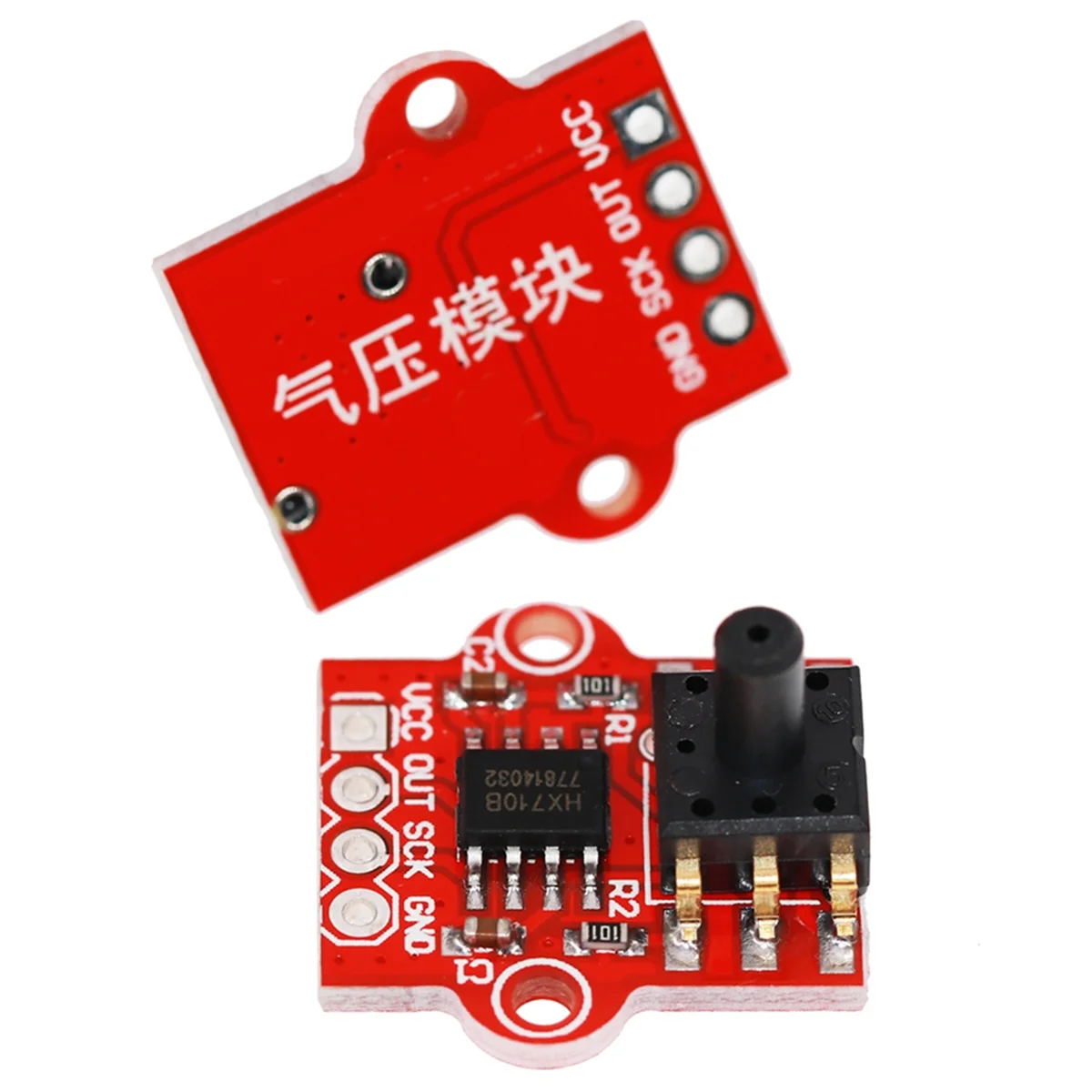 ABNJ 0-40KPa Digital Barometric Air Pressure Sensor Module Air Pressure Sensor Liquid Level Module Fit for DC 3.3V 5V