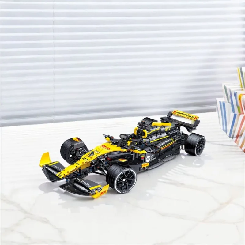 Technische Super Racing 1:8 Formel Bausteine Renault F1 Racing Kit Montage Modell Spielzeug