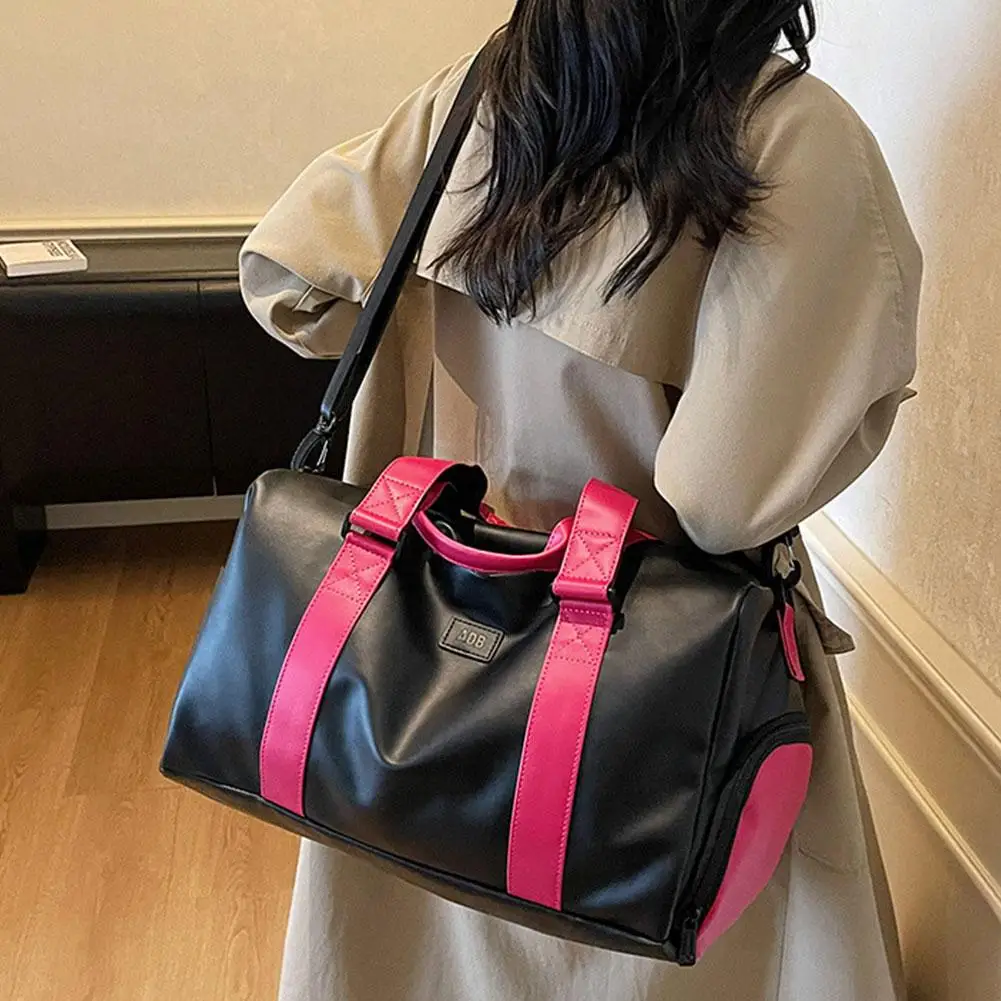 

Fitness Bag Female Multi-functional Dry-wet Separation Movement Water-proof Travel Bag Yoga Bag Large-capacity Travel Bag Man