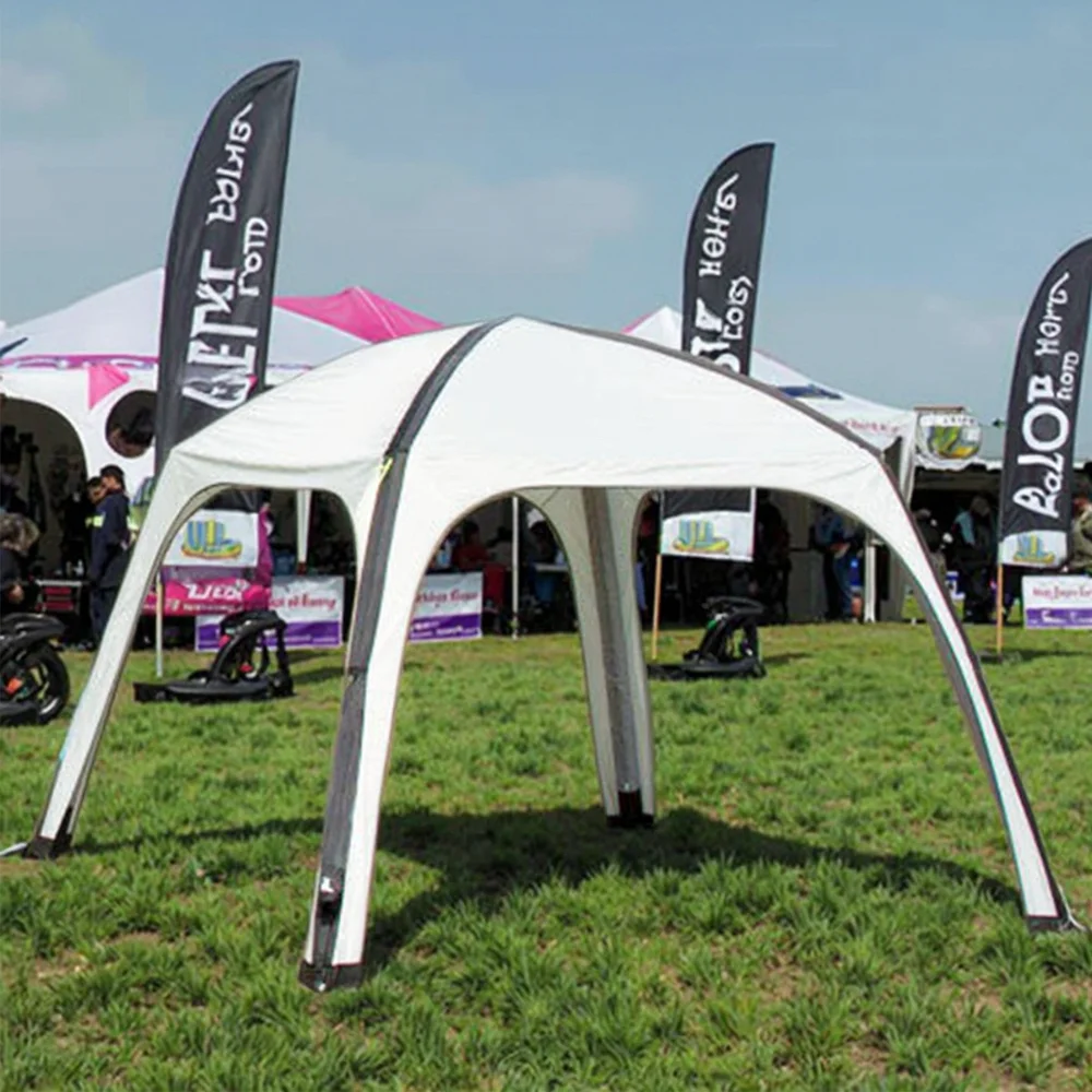 

Hot sale!Air Filled Shelter Structure Rainproof OEM Advertising Inflatable Tent for Trade Show