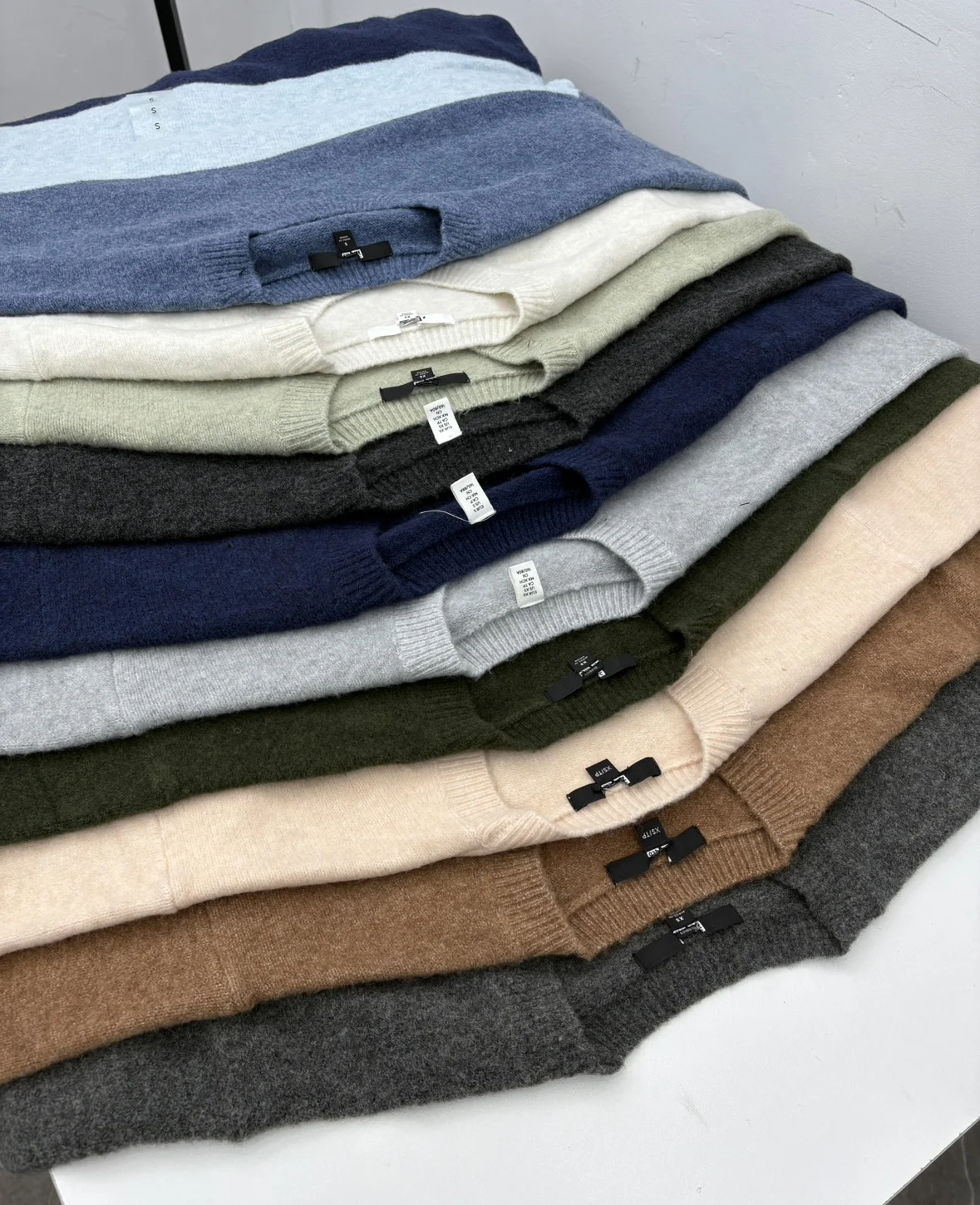 

Loose Long Sve round Ne Knitwear Soft Cozy Fitted Room Women's Pure Color Sweater Winter Faion Ladies' Premium Clothing