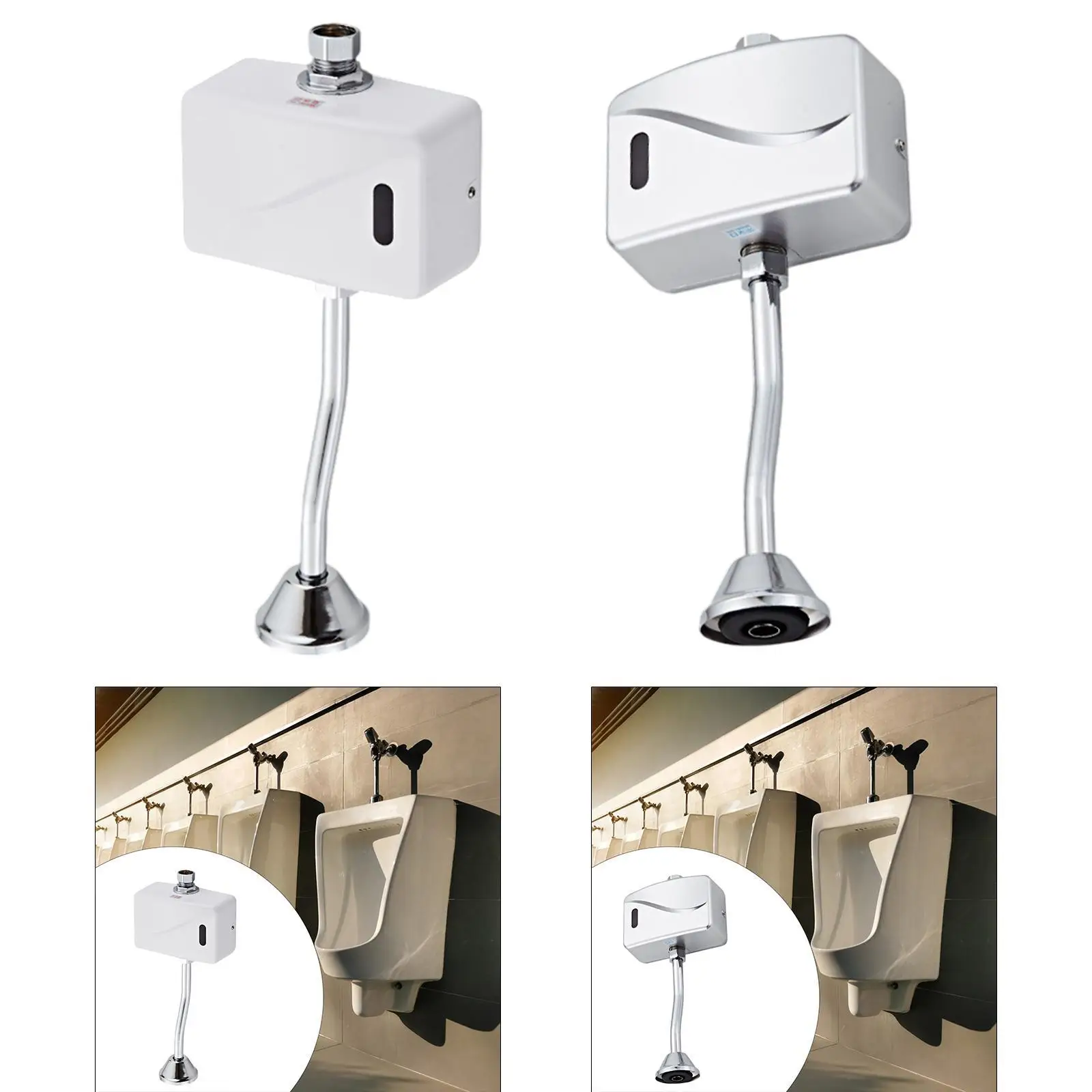 Automatic Sensing Flush Valve Urinal Flush Valve for Bathroom Toilet Use