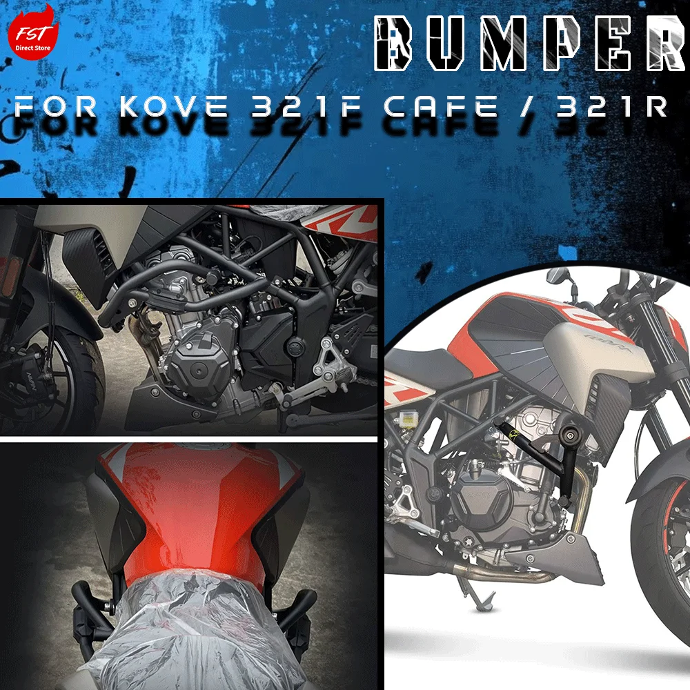 

Fits KOVE 321F-Cafe Crash Bar, Racing Guard, 321R Anti-fall Sliders & Bumper Modification Accessories