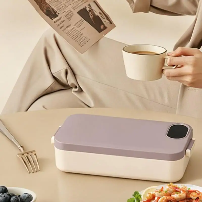 F19B Portable Heated Meal Container Stainless Steel Including Leakproofed Seal and Easy To Clean for Daily Commutes