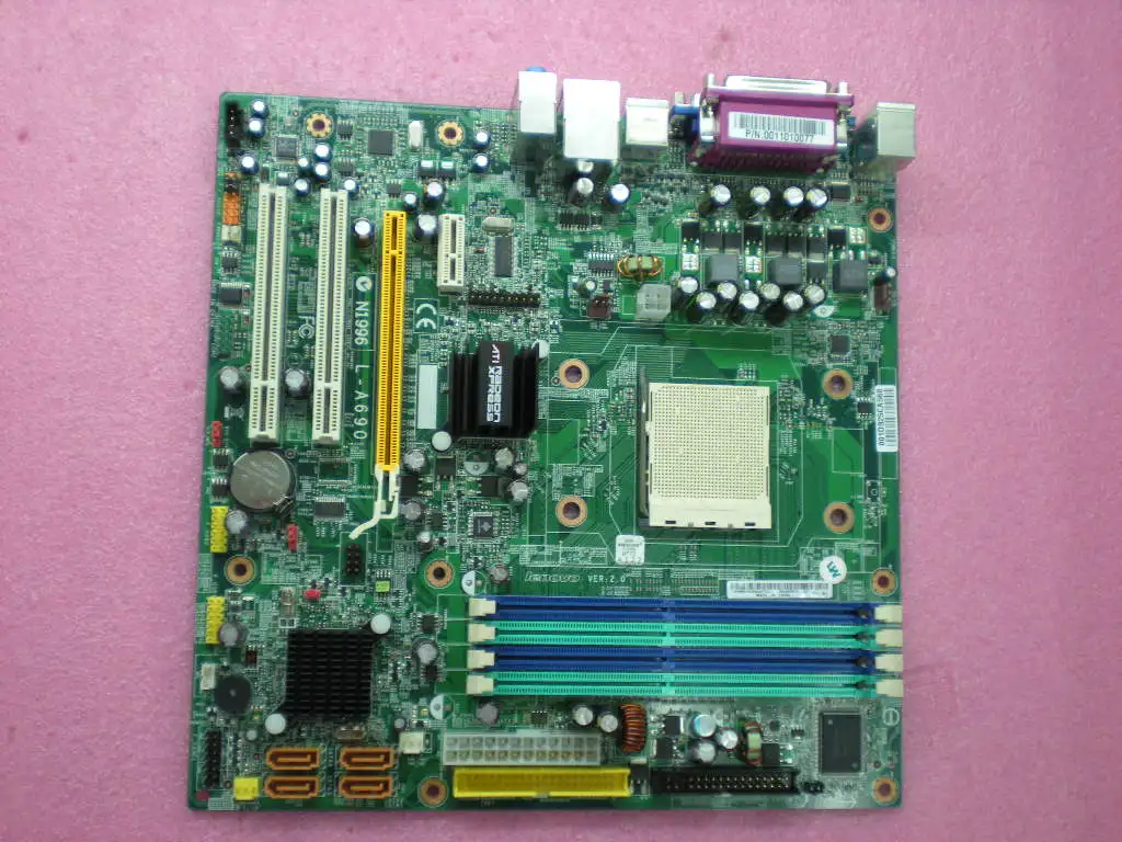 Imagem -03 - Desktop Thinkcentre Modelo Placa Mãe Múltiplo Opcional Compatível Substituição Computador sn L-a690 Fru pn 45r5616 Amd Rs690 A61