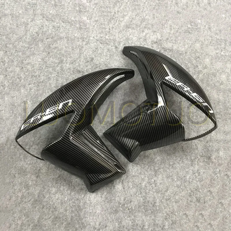 

Fairing Left Right Panel Cover Cowling Frame ABS Carbon Fiber Black Protectors Fit For KAWASAKI ER6-N ER6N 2009 2010 2011 2012