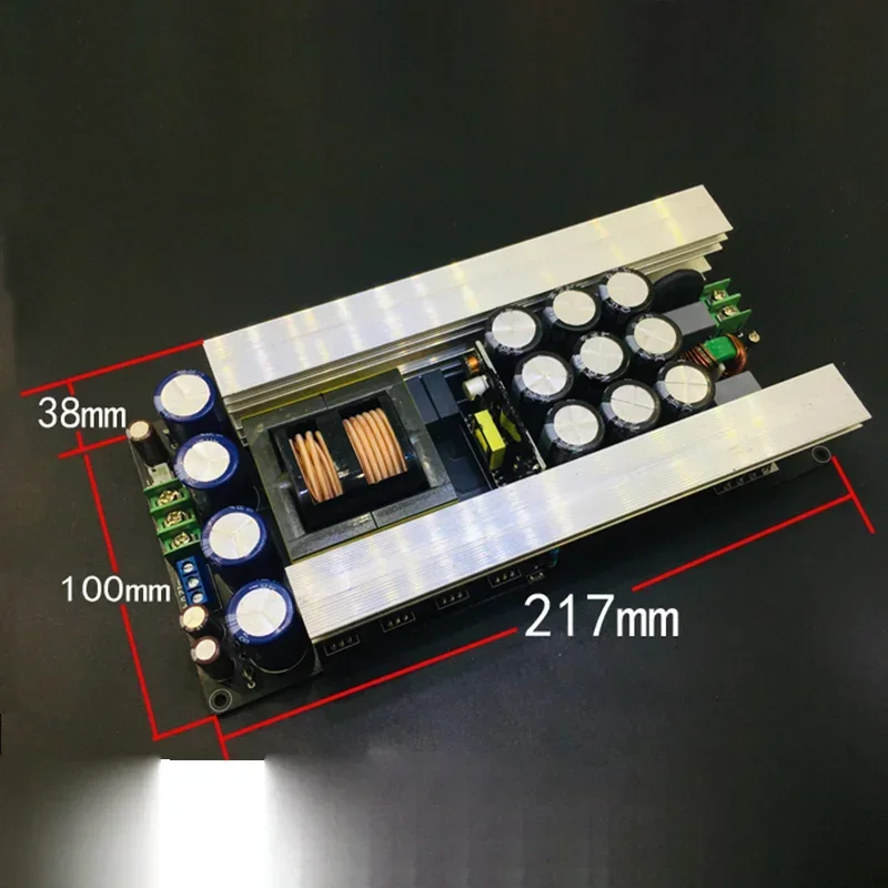 3000 Вт LLC усилитель мощности, импульсный источник питания, двойное выходное напряжение, положительное и отрицательное для усилителя звука «сделай сам»