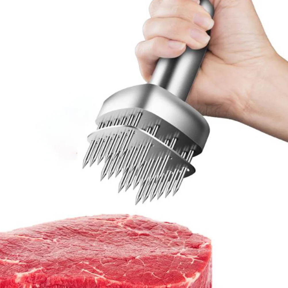 

Stainless Steel Meat Tenderizing Tool Premium Pork Pounder Kitchen Supply Steak Tenderizer Needle for Beef Chicken