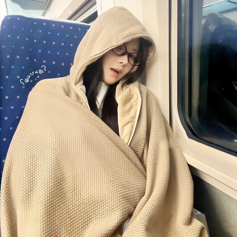 التدفئة الكهربائية التفاف الجرافين بطانية دافئة لفصل الشتاء للاستخدام الداخلي والخارجي CAD