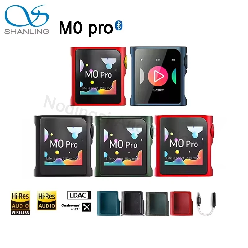 

SHANLING M0 Pro MP3 Player Portable Music Player MP3 Player HIFI Hi-Res Audio Two-Way Bluetooth 2*ES9219C DAC LDAC aptX PCM384