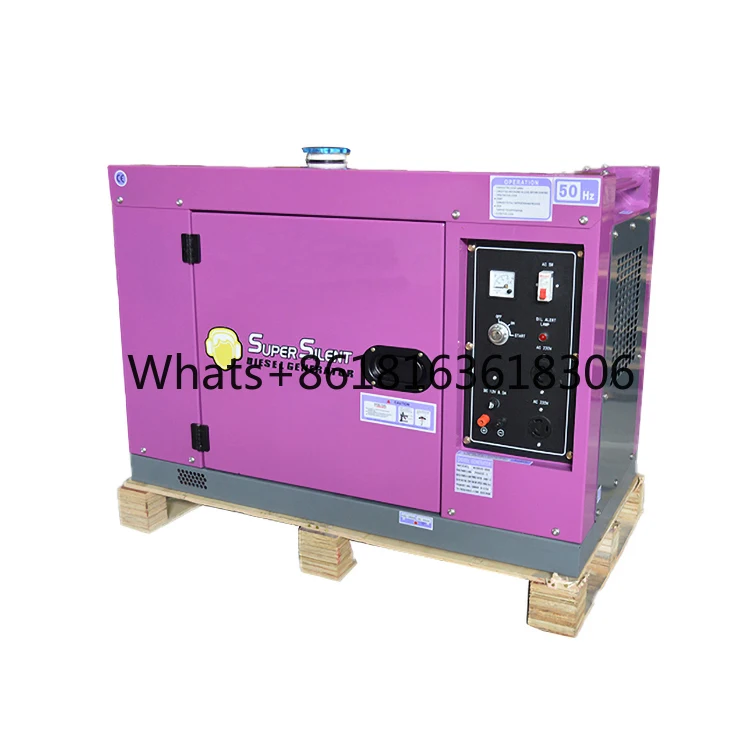 

10kva small soundproof generator power plant