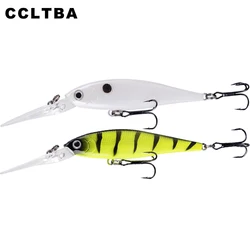 CCLTBA Deepwater Minnow Baits 11.5cm 10g Hard Lures Fishing Long Bill Crankbait Minnow Wobbles Artificial Fishing Tackle