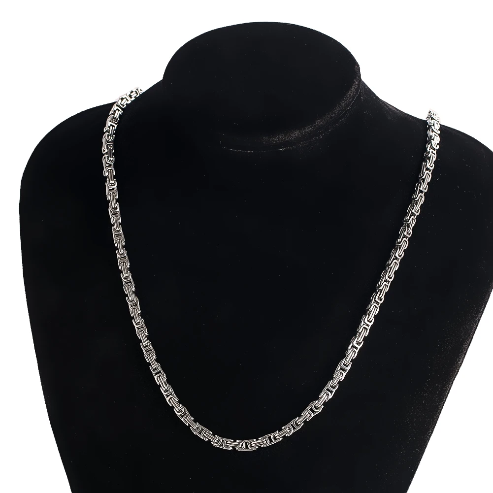 Metal Stainless Steel Sliver Color Snake Chain can be Matched by Yourself Clothing Matching Jewelry Accessories Backpack Chain