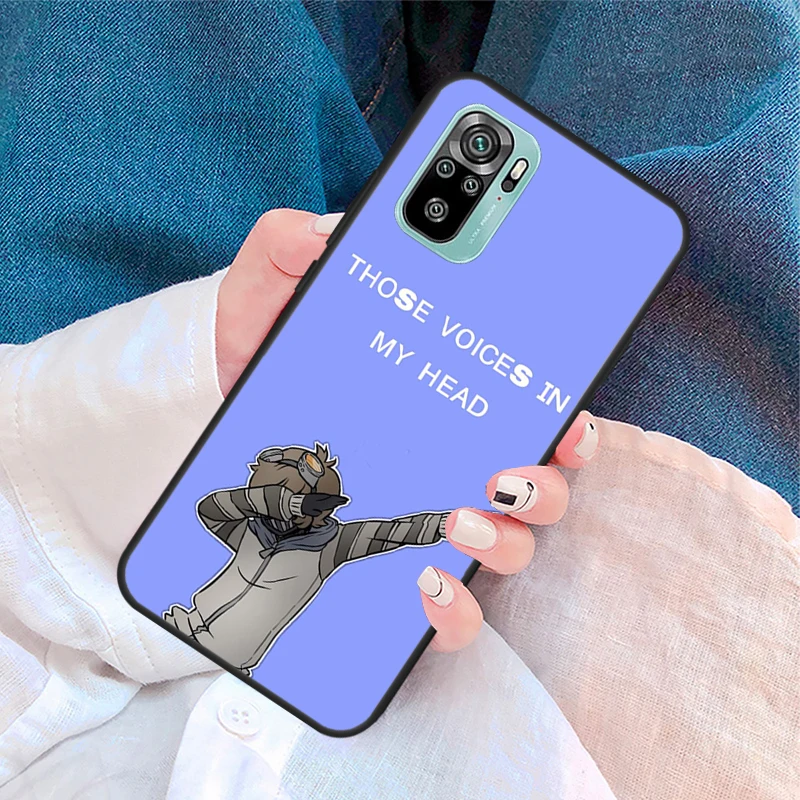 Creepypasta Ticci Toby  x reader Case For Xiaomi Redmi Note 11 10 9 8 12 Pro Plus 9S 10S 11S 12S Cover For Redmi 12C 10 9 C
