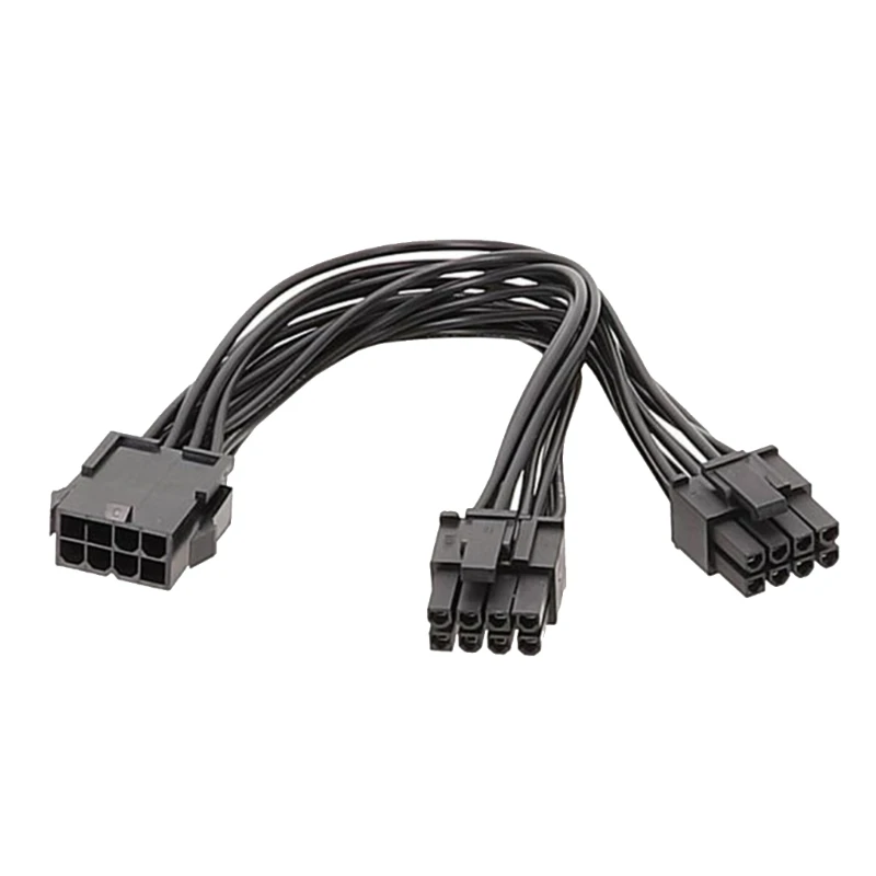 

8Pin to 8Pin (6+2P) PCIExpress Video Card Power Adapter Cable 8pin 8pin PCIE Extension Lines 20CM for Graphics Card