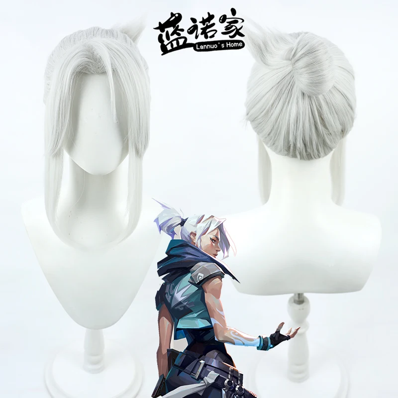 

Anime Jett Cosplay Wig Halloween Carnival Party Props Synthetic Hair Heat Resistant Fiber + Wig Cap