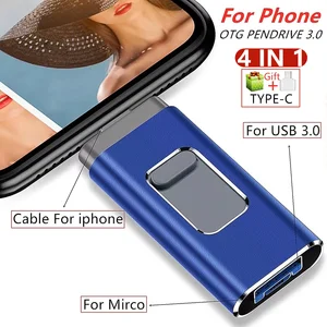 iPhoneの2TBプラス11 12 iPadペンドライブスティックデュアル目的モバイルOTGマイクロUSBフラッシュドライブ512GB 128GB 256GB 1Tペンドライブ3.0 12ベストセールス512GB USBスティック-3