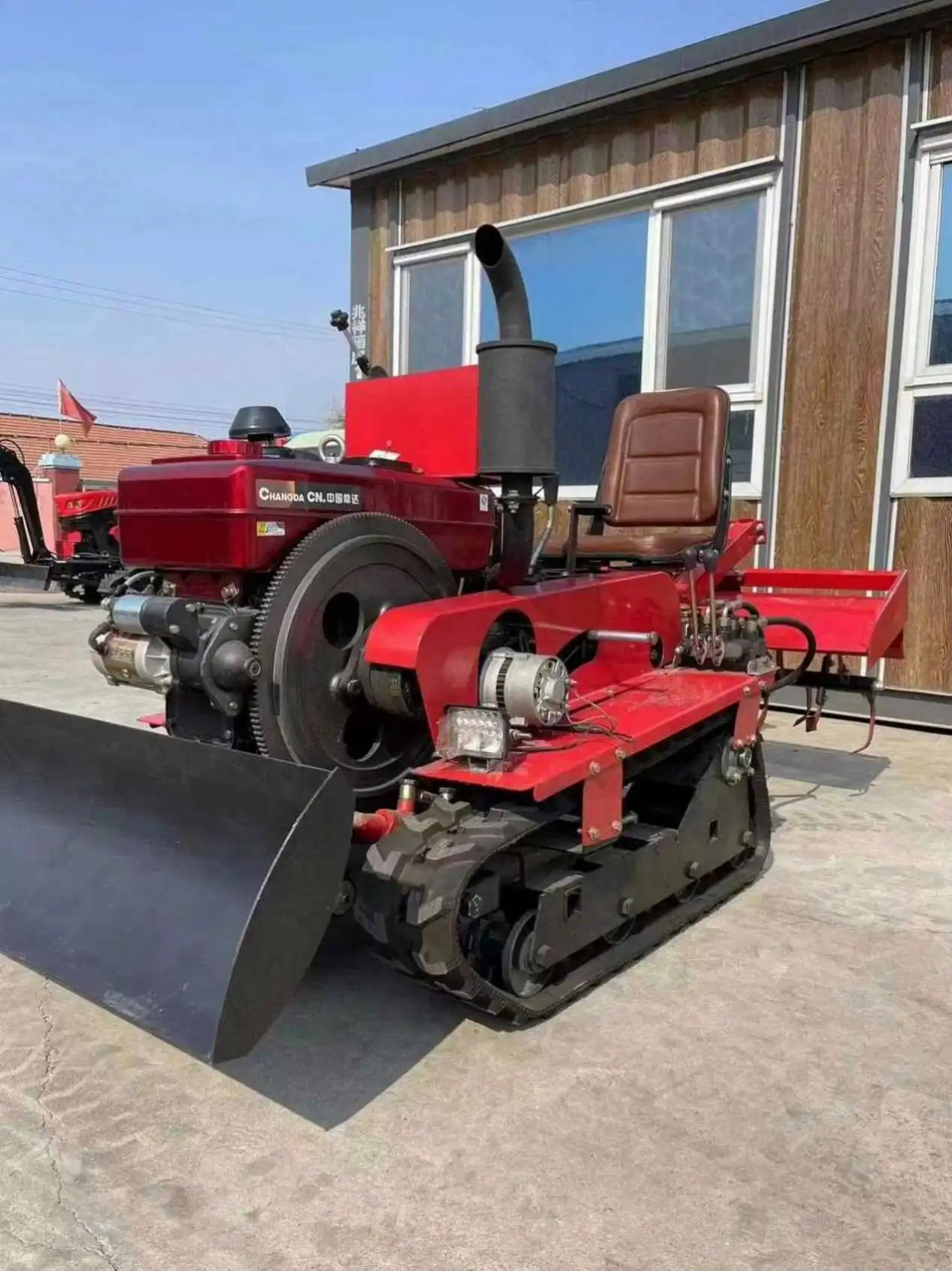 Diesel aangedreven rupsfrees,  - Farming Agriculture Tools recensie en prijs