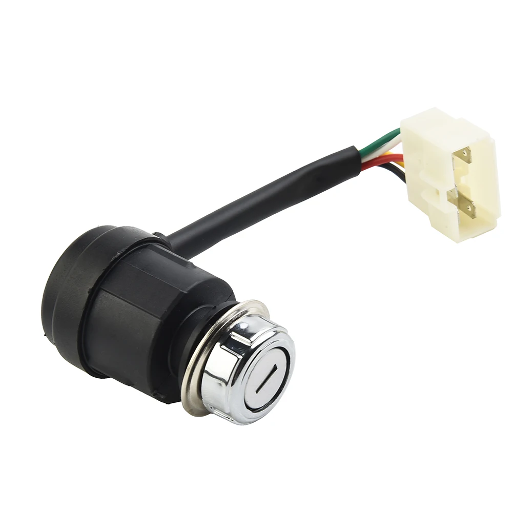 Teclas de interruptor de llave de encendido de repuesto profesional, nuevas y bonitas, para motor diésel 178F/186F, 2 llaves, 5 cables